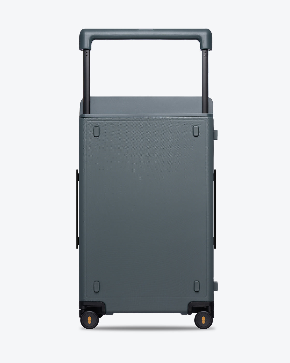 Voyageur Checked 26'' Celadon_LIMITED luggage with wide handle back view