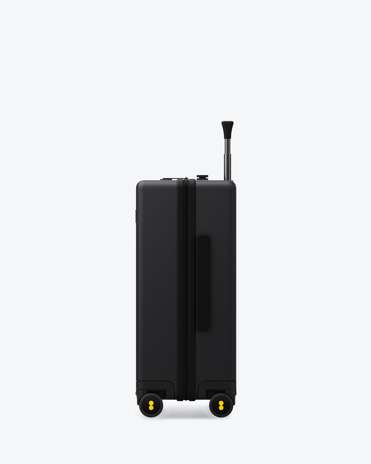 Luminous Textured Carry-On 20'' Black-Side View