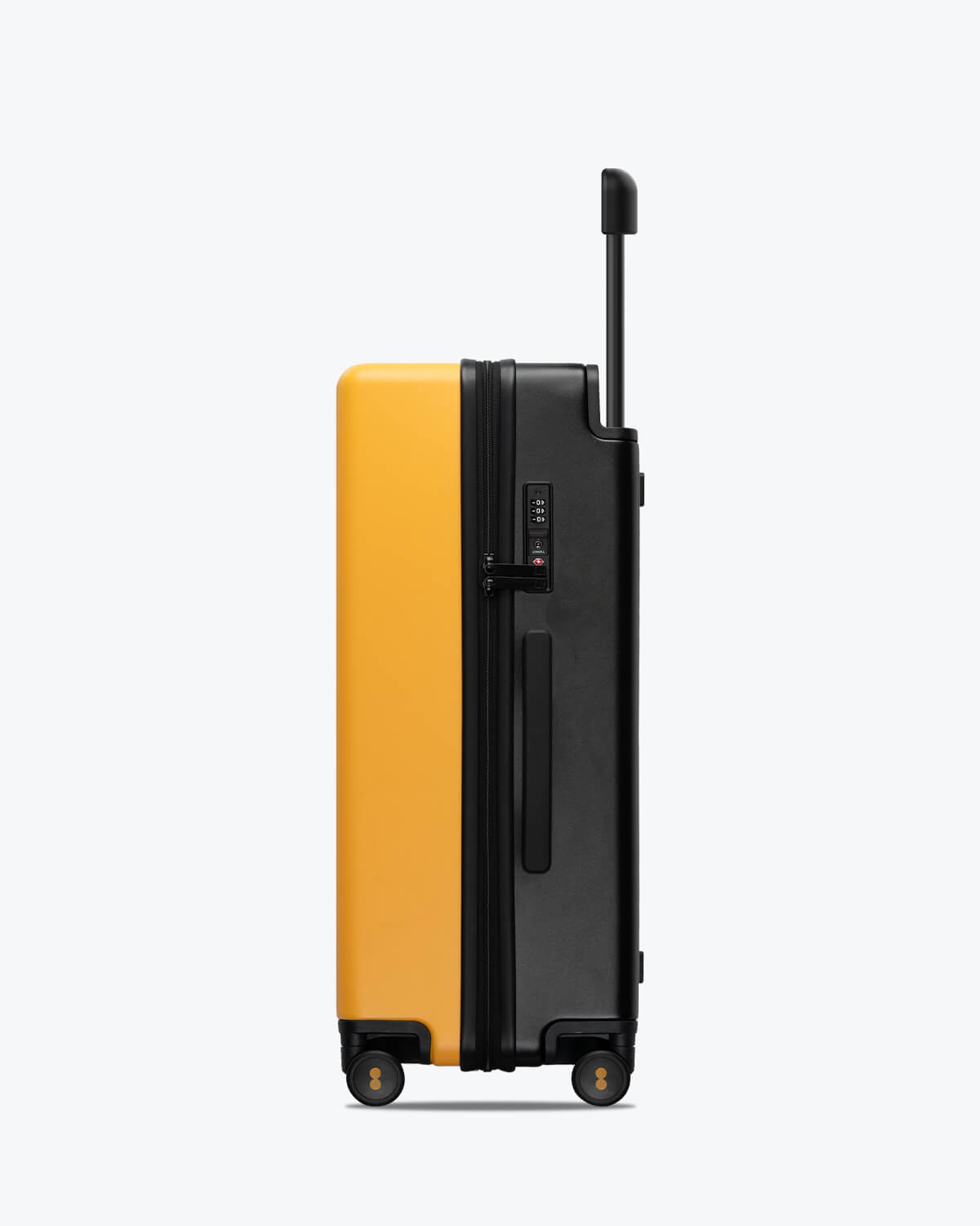 Voyageur large luggage with wide handle sideview
