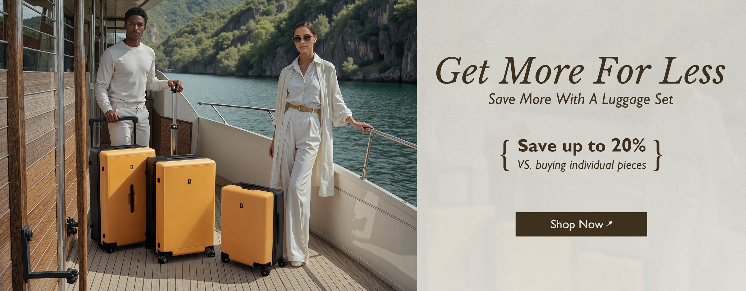 Luggage set save more