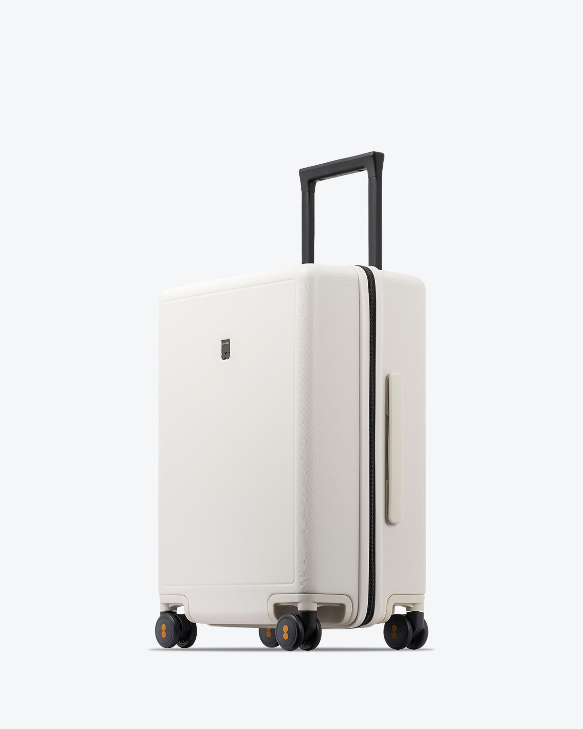 Luminous Textured Carry-On 20'' White-Three-quarter View