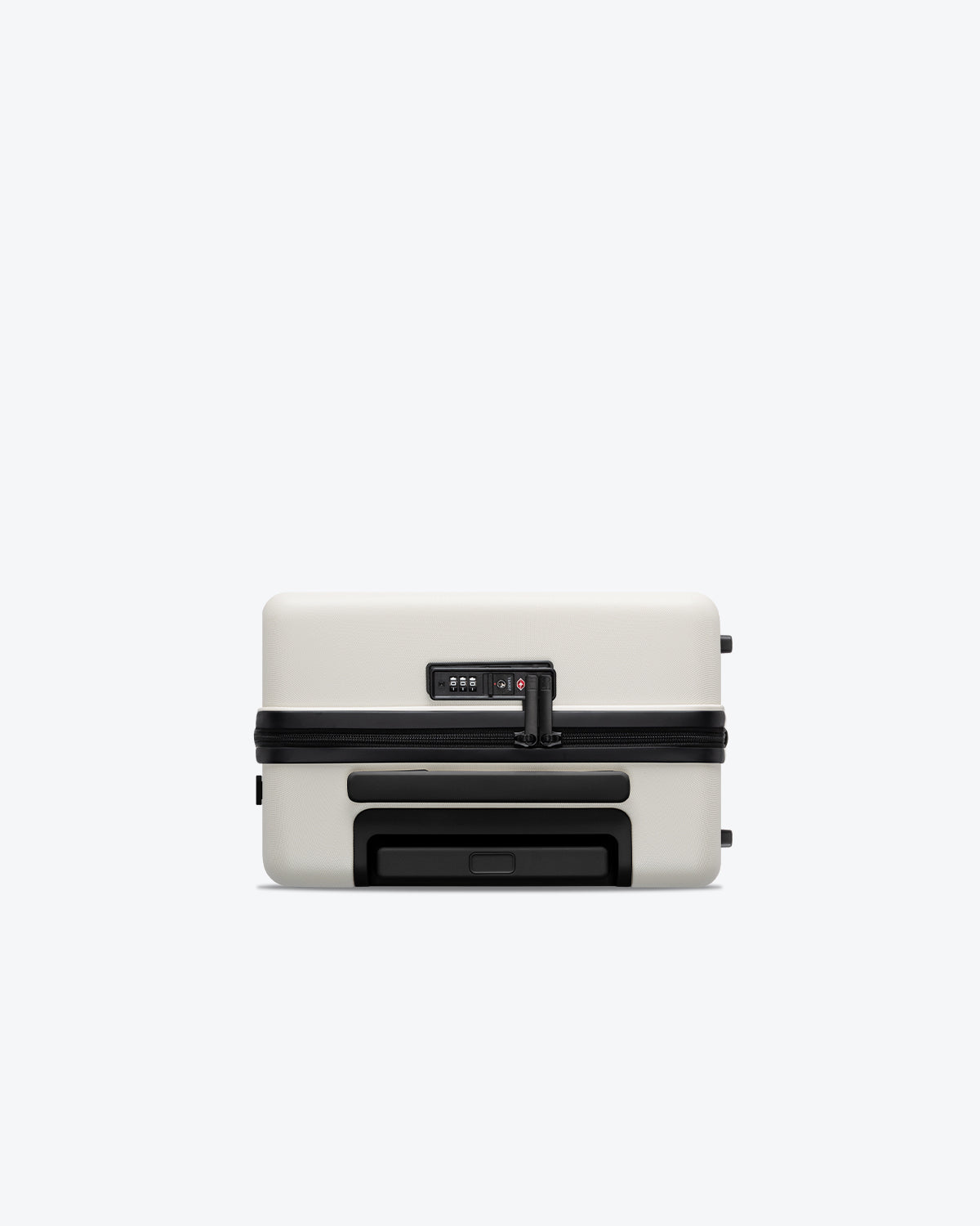 Luminous Textured Carry-On 20'' White-Top-down view