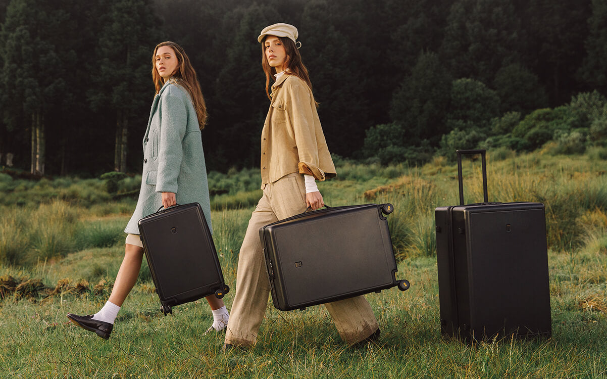Elegant 24 Checked Suitcase Level8 Travel with Style