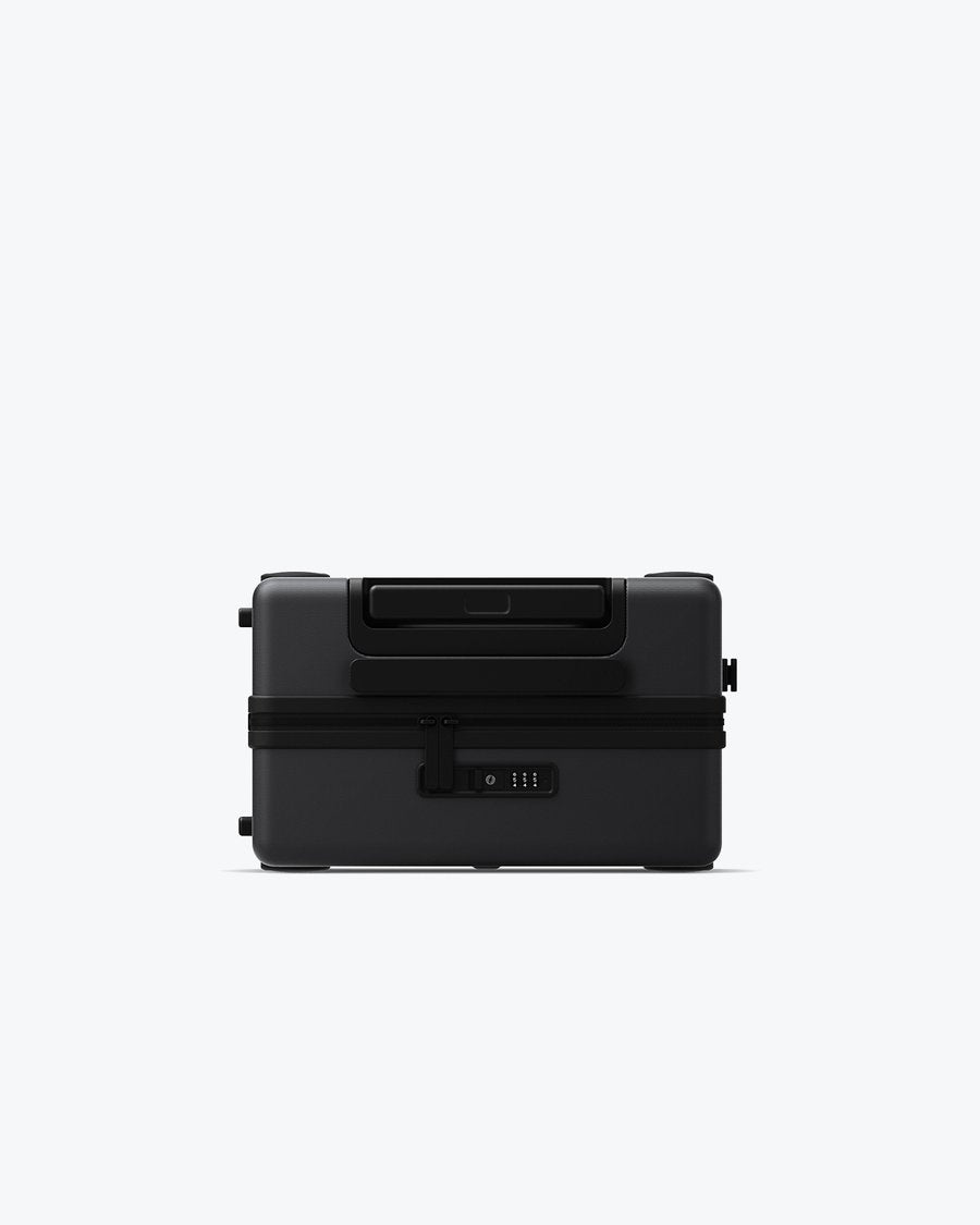 Luminous Textured Carry-On 20'' Black-Top-down view