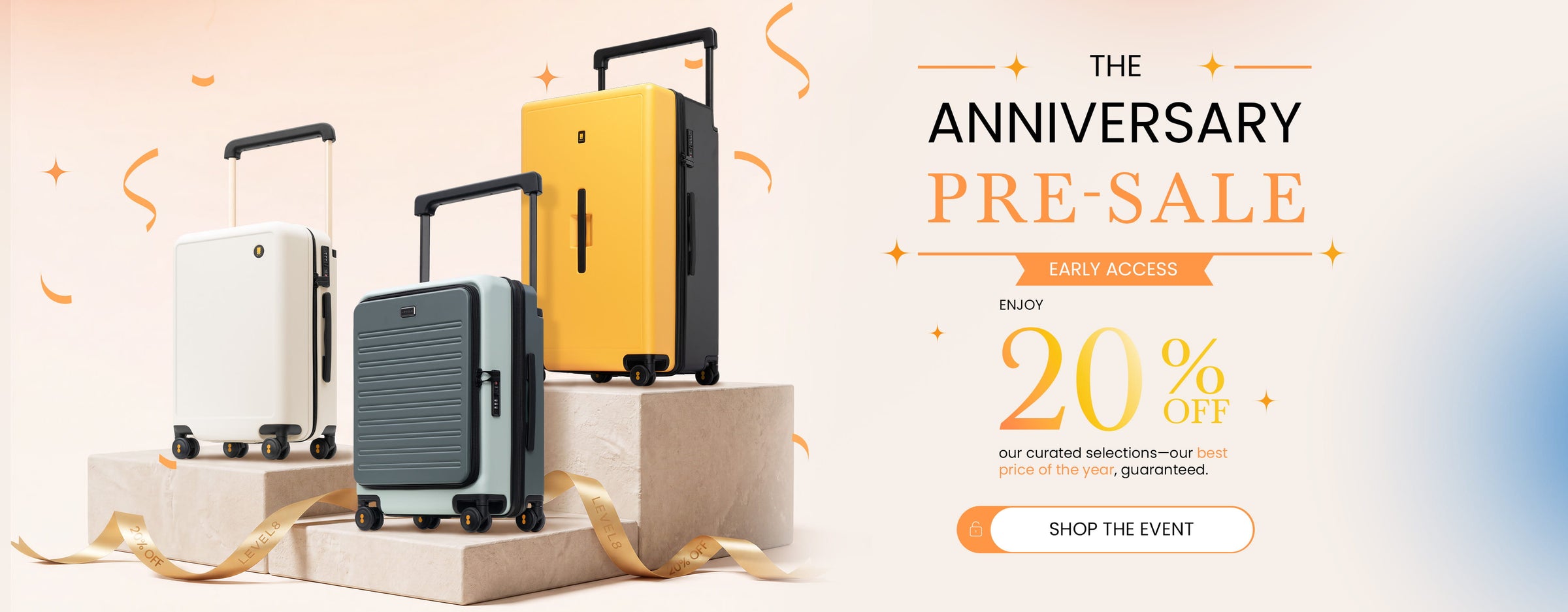 level8 anniversary pre-sale 20% off