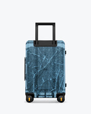 Eco Transparent Carry-On Luggage 20" Blue (Only available in EU)