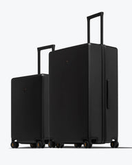 Luminous Textured Luggage Set 20'' & 28''