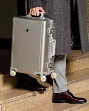 aluminum carry on luggage, size: 22” x 14” x 9”